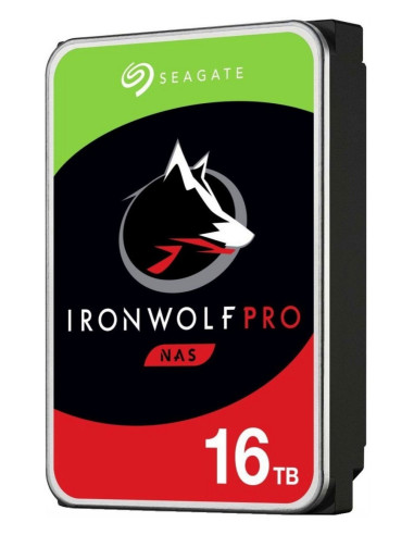 Seagate IronWolf Pro ST16000NE000 disco rigido interno 16 TB 7200 Giri min 256 MB 3.5" Serial ATA III