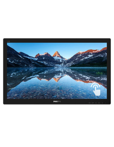 Philips 222B9TN 00 Monitor PC 54,6 cm (21.5") 1920 x 1080 Pixel Full HD LCD Touch screen Da tavolo Nero