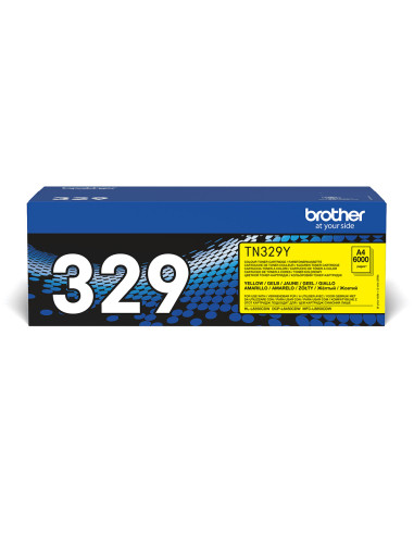 Brother TN-329Y cartuccia toner 1 pz Originale Giallo