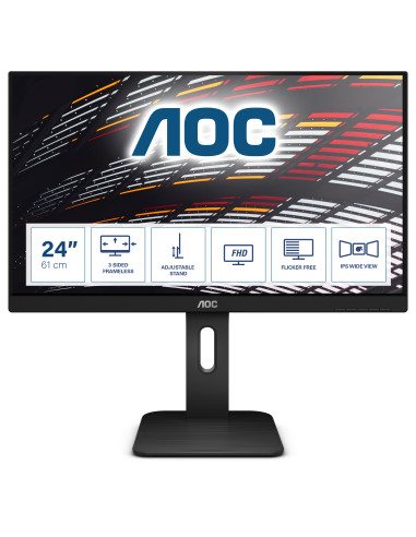 AOC P1 X24P1 Monitor PC 61 cm (24") 1920 x 1200 Pixel WUXGA LED Nero