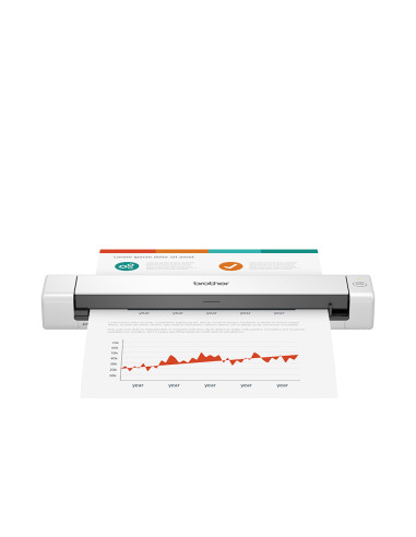 Brother DS-640 scanner Scanner portatile 1200 x 1200 DPI A4 Nero, Bianco