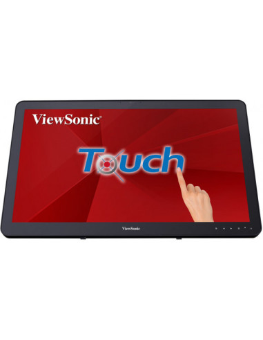 Viewsonic TD2430 Monitor PC 59,9 cm (23.6") 1920 x 1080 Pixel Full HD LCD Touch screen Multi utente Nero