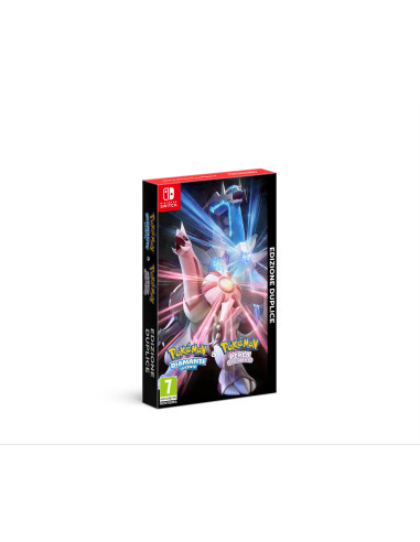 Nintendo Pokémon Diamante Lucente - Perla Lucente Double Pak Bundle DUT, Inglese, ESP, Francese, ITA Nintendo Switch