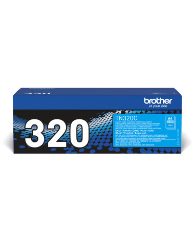 Brother TN-320C cartuccia toner 1 pz Originale Ciano