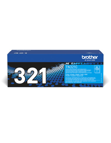 Brother TN-321C cartuccia toner 1 pz Originale Ciano