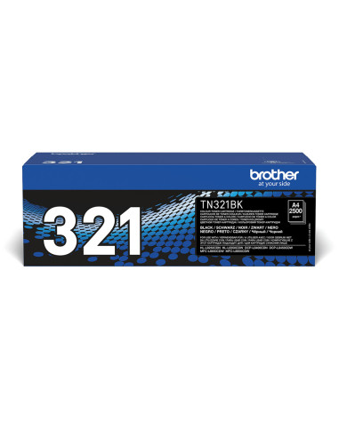 Brother TN-321BK cartuccia toner 1 pz Originale Nero