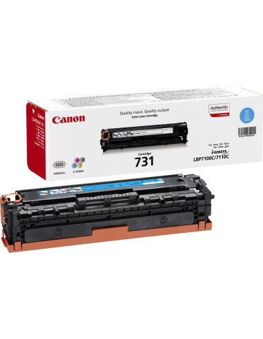 Canon 731 cartuccia toner 1 pz Originale Ciano