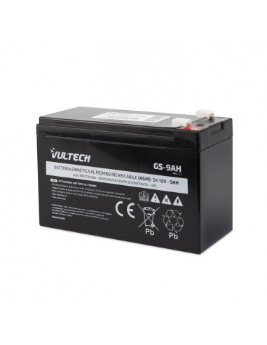 Vultech GS-9AH REV. 2.1 batteria UPS Acido piombo (VRLA) 12 V