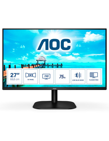 AOC 27B2DM Monitor PC 68,6 cm (27") 1920 x 1080 Pixel Full HD Nero