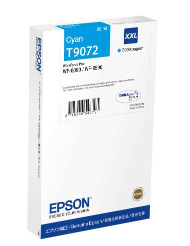 Epson WF-6xxx Ink Cartridge Cyan XXL