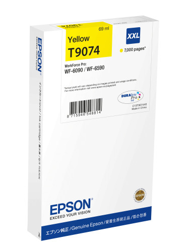 Epson WF-6xxx Ink Cartridge Yellow XXL