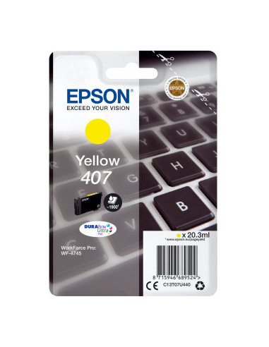 Epson WF-4745 cartuccia d'inchiostro 1 pz Originale Resa elevata (XL) Giallo