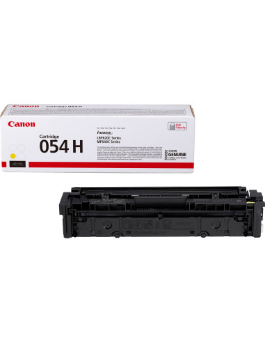 Canon Cartuccia del toner a resa elevata 054 H, giallo