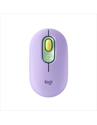 Logitech POP Mouse Wireless con Emoji personalizzabili, Tecnologia SilentTouch, Precisione e Velocità, Design Compatto,