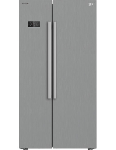 Beko GN163130PTN frigorifero side-by-side Libera installazione 580 L F Acciaio inox