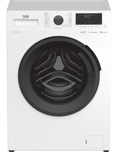 Beko Lavatrice a Vapore WUX81436AI-IT, 8 kg, 1400 giri min