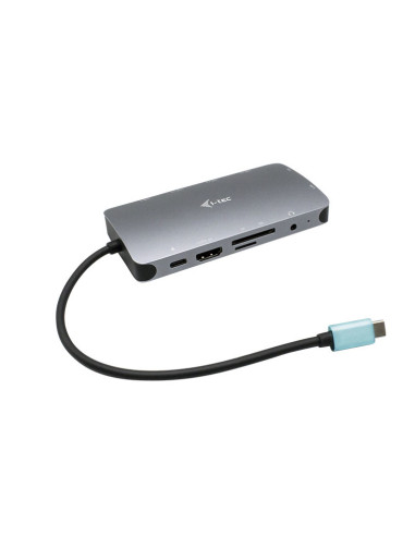 i-tec Metal USB-C Travel Nano Dock HDMI VGA with LAN + Power Delivery 100 W