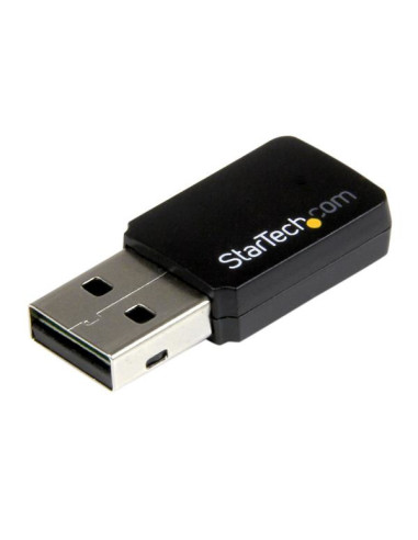 StarTech.com Chiavetta Adattatore Wireless-AC doppia banda WiFi USB 2.0 - Pennetta Scheda di rete 802.11ac 1T1R