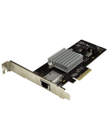 StarTech.com Scheda di Rete RJ 45 Ethernet PCI express ad 1 porta da 10GBase - Adattatore PCIe NIC Gigabit Ethernet