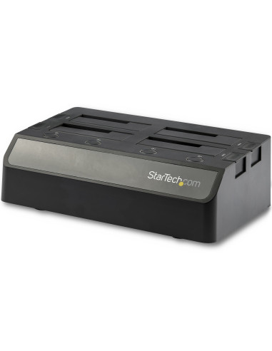 StarTech.com Docking Station per 4 HDD SSD SATA da 2,5 3,5" - Dock USB 3.1 (10Gbps) con UASP