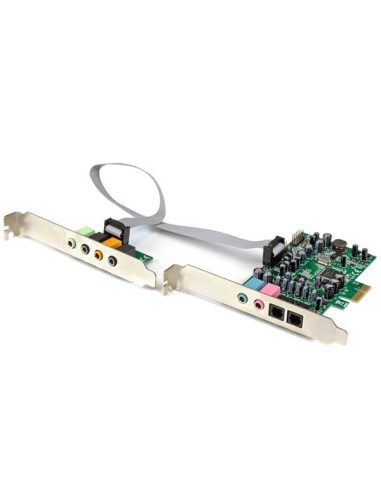 StarTech.com Scheda Audio interna PCI Express surround 7.1 canali - PCI Surround Sound Card a 24-bit , 192Khz