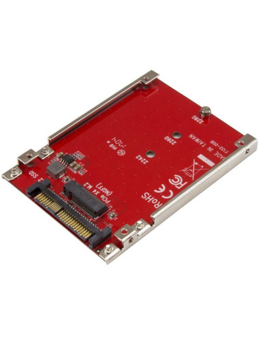 StarTech.com Adattatore Host per Drive M.2 a U.2( SFF-8639) PCIe NVMe SSD