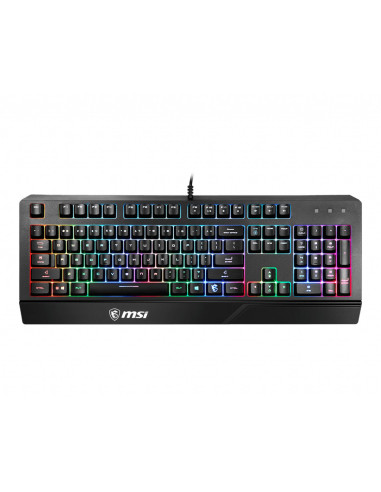 MSI VIGOR GK20 tastiera Gaming USB QWERTY Italiano Nero