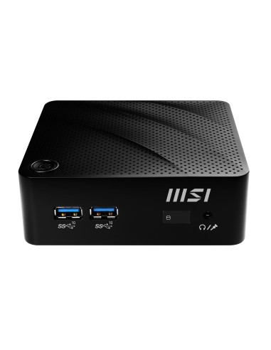 MSI Cubi N JSL-026BEU PC con dimensioni 0,45 l Nero N6000 1,1 GHz Altoparlanti incorporati