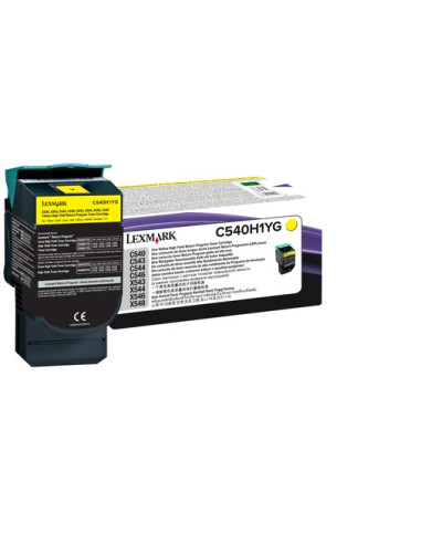 Lexmark C540H1YG cartuccia toner 1 pz Originale Giallo