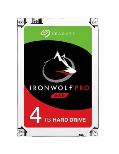 Seagate IronWolf Pro ST4000NE001 disco rigido interno 4 TB 7200 Giri min 256 MB 3.5" Serial ATA III