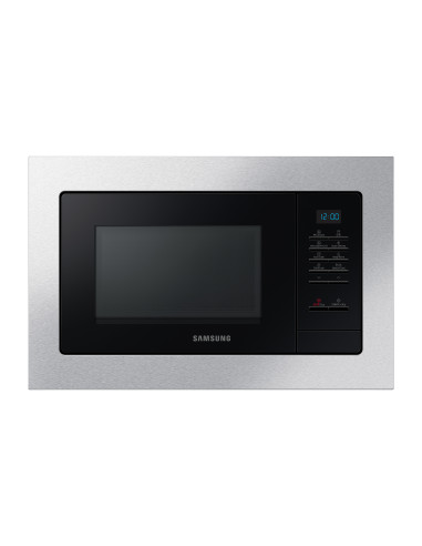 Samsung MG20A7013CT ET forno a microonde Acciaio inox Microonde con grill Da incasso 20 L 850 W