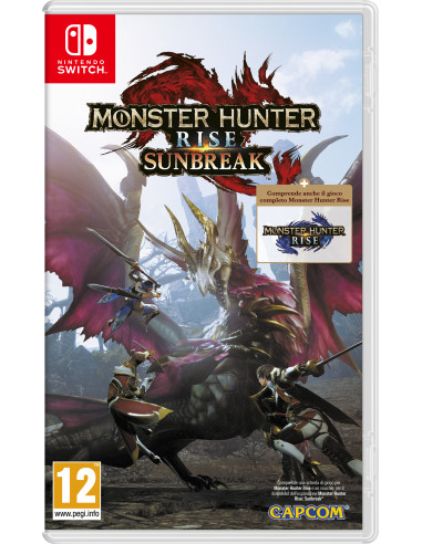 Nintendo Monster Hunter Rise Sunbreak Set Standard+DLC ITA Nintendo Switch