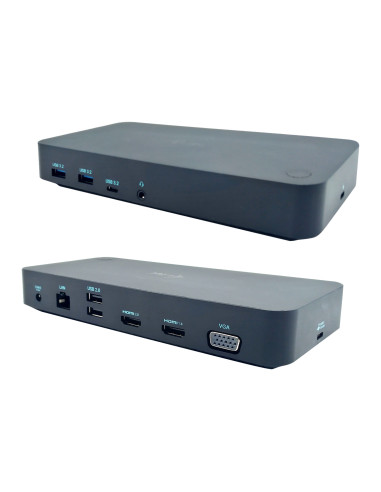 i-tec USB 3.0 USB-C Thunderbolt, 3x Display Docking Station + Power Delivery 100W