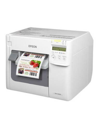 Epson TM-C3500 stampante per etichette (CD) Ad inchiostro A colori 720 x 360 DPI 103 mm s Cablato Collegamento ethernet LAN