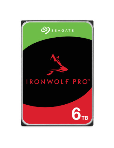 Seagate IronWolf Pro ST6000NT001 disco rigido interno 6 TB 7200 Giri min 256 MB 3.5"