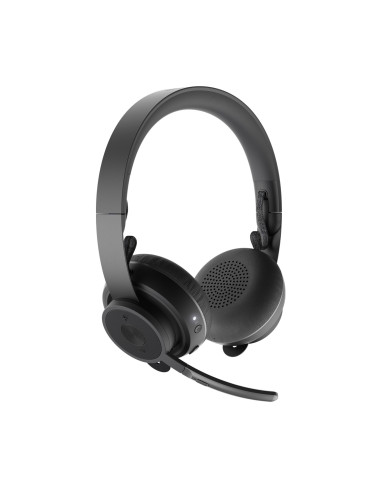 Logitech Zone Plus Auricolare Wireless A Padiglione Ufficio Bluetooth Grafite