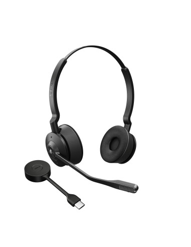 Jabra 9559-470-111 cuffia e auricolare Wireless A Padiglione Ufficio Nero, Titanio