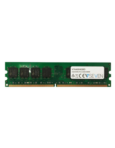 V7 4GB DDR2 PC2-6400 800Mhz DIMM Desktop Módulo de memoria - V764004GBD