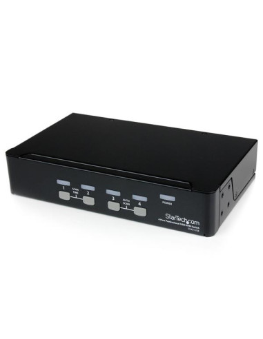 StarTech.com Switch KVM professionale VGA USB a 4 porte con hub