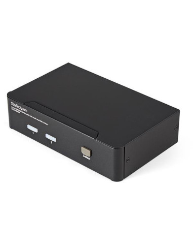 StarTech.com Switch KVM HDMI USB 2 porte, con audio e hub USB 2.0