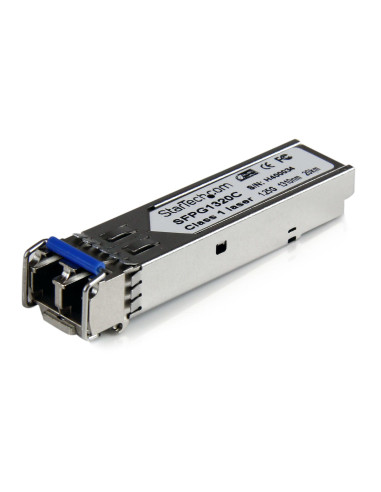 StarTech.com Modulo ricetrasmettitore SFP in fibra Gigabit compatibile con Cisco SM LC con DDM – 20 km (Mini-GBIC)