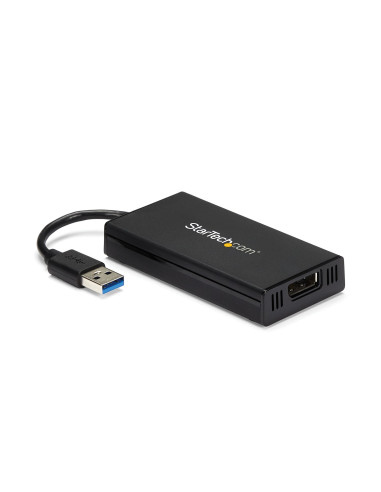 StarTech.com Adattatore da USB 3.0 a DisplaPort - 4K 30Hz Ultra HD - Certificato DisplayLink - Convertitore da USB Type-A a DP