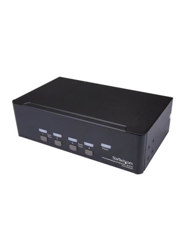 StarTech.com Switch KVM a 4 porte per Dual DisplayPort - 4k 60Hz