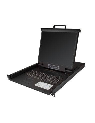 StarTech.com Console KVM per armadio Rack a 8 porte VGA con schermo LCD - 19" - 1U