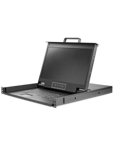 StarTech.com Console KVM per Armadio Rack - Monitor LCD 17" - KVM Switch VGA - Cassetto KVM Montabile a Rack 1U completo con