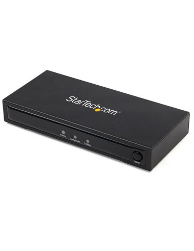 StarTech.com Convertitore Adattatore Vídeo Composito o S-Vídeo a HDMI con Audio - 720p - NTSC e PAL