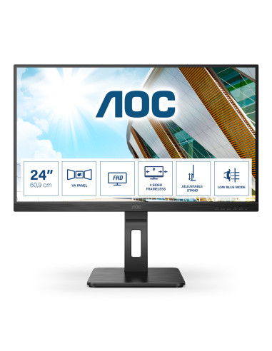 AOC P2 24P2QM LED display 60,5 cm (23.8") 1920 x 1080 Pixel Full HD Nero