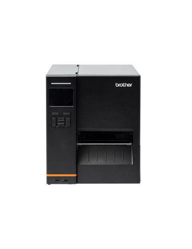 Brother TJ-4420TN stampante per etichette (CD) Linea termica 203 x 203 DPI Cablato Collegamento ethernet LAN