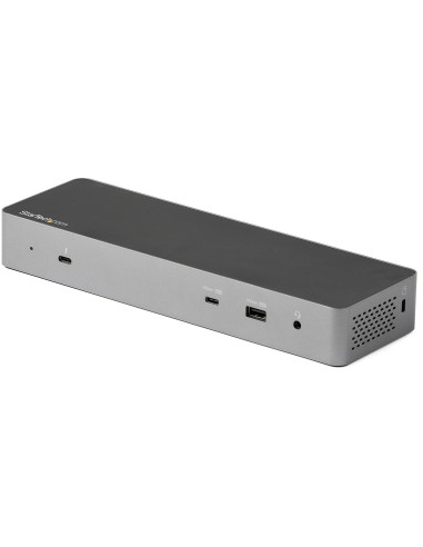 StarTech.com Dock Thunderbolt 3 compatibile con USB-C - Doppio monitor 4K 60Hz DisplayPort 1.4 o doppio display HDMI - Laptop