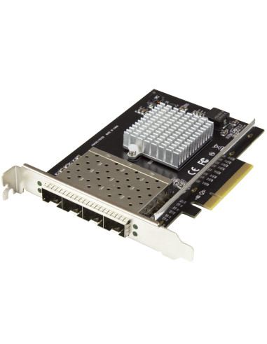 StarTech.com Scheda di Rete per Server SFP+ a Quattro Porte - PCI Express - Chip Intel XL710